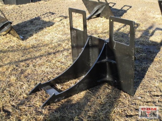Heavy Duty Skid Steer Rock, Concrete Slab, Stump Remover Weighs #290