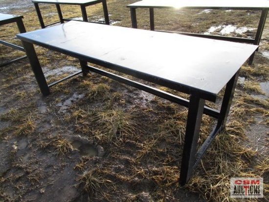 30"x 90" Steel Workbench Weighs #270