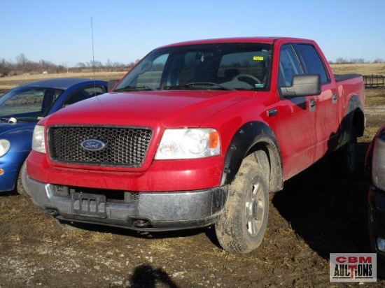 2005 Ford F-150 Pickup Truck, VIN # 1FTPW14575KE70045