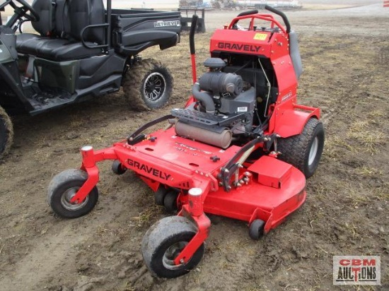 2015 Gravely 52" Pro-Stance Commercial, Zero Turn Mower, 22 Hp Kawasaki FX691V, 377 Hrs
