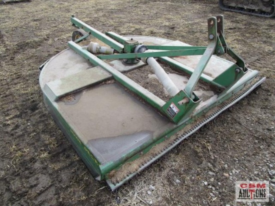John Deere 717 7' 3pt Brushhog...Mower 540 Pto