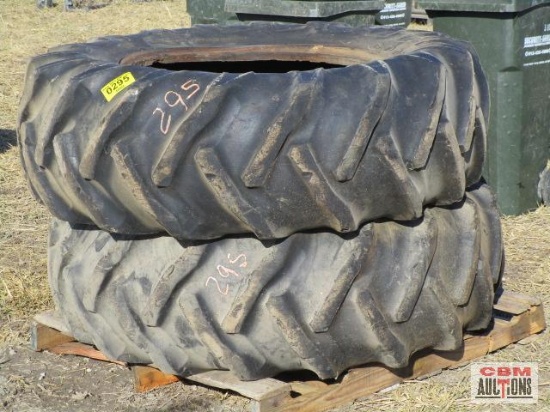 2 - Good Year 16.9-28 Rear Tractor Tires