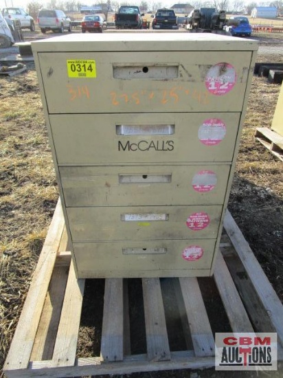 Steel Storage Cabinet 27.5" x 25 x 42"