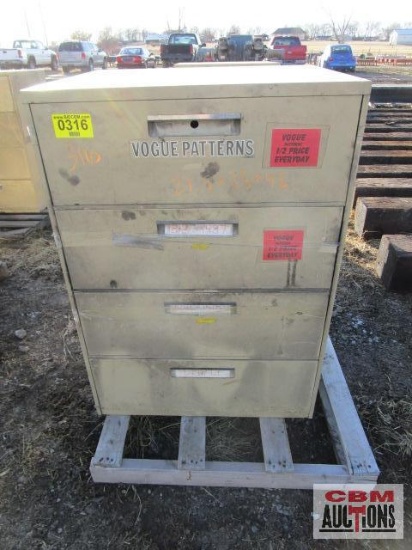 Steel Storage Cabinet 27.5" x 25 x 42"