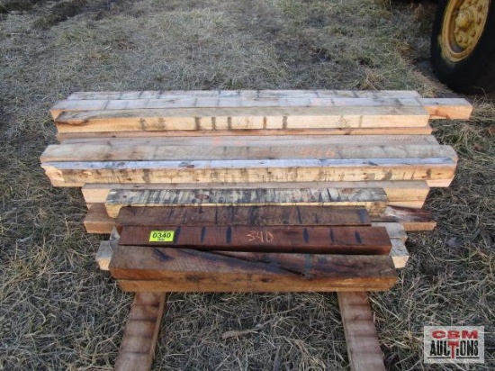 Pile of Pine & Oak Lumber Dunnage Approx 4-6' Long