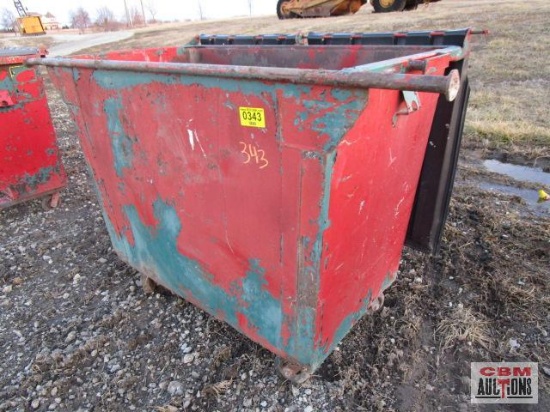 Rear Load Trash & Scrap Dumpster