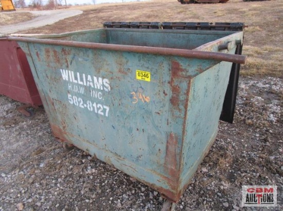 Rear Load Trash & Scrap Dumpster