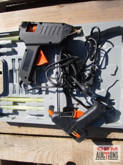 2 - Hot Glue Guns With Case