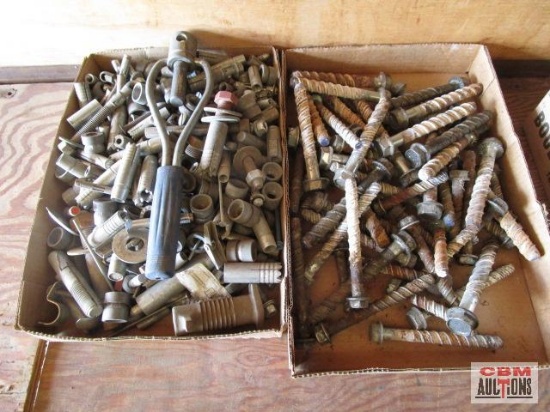 2 Boxes Of Concrete Anchors...