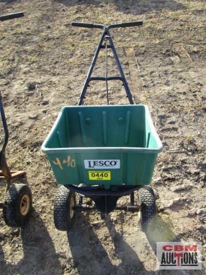 Lesco 50 Pounds Broadcast Spreader...