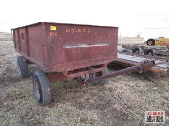 4 Wheel Wagon With Star Hoist... 6' x10' x 30"