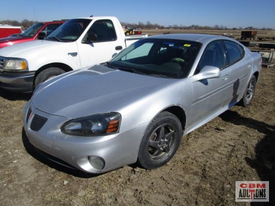 2004 Pontiac Grand Prix Passenger Car, VIN # 2g2wp522341101291