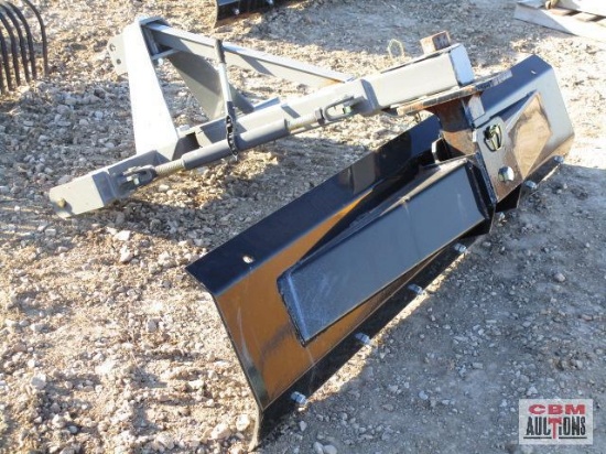 New Titan Implement 7' 3 Pt Rear Blade M# 4507 S# 71095 Horsepower: 50 - 75 Working Width: 84 in.