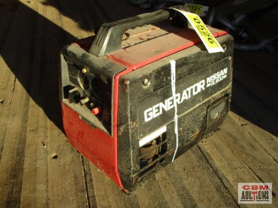 Nissan Generator GL600, 600W 120v, Locked Up