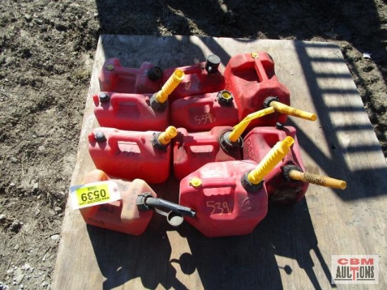 Pallet of Gas Cans