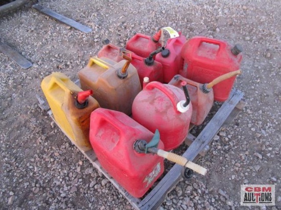Pallet of Gas Cans