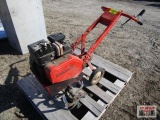 Montgomery Ward 5.0 HP 4 Tine Tiller Chain Drive, Briggs & Stratton Engine Runs