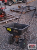 Push Spreader Black