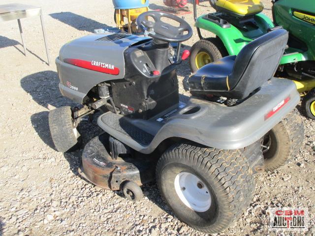 Craftsman LT2000 lawn tractor 17.5hp Kohler 42 Proxibid