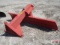 7' Massey Ferguson MF 226 rear angle blade, 3 pt cat 1. S# 4121