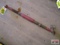 Tractor top link with pin - red