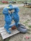 Beming air operated double diaphragm pump M# 2305 S#0697 with 3 rubber diaphragm