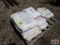Pallet of 8 oil dry and 5 sand blast clean bite