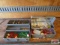 2 Metal fishing tackle boxes...
