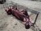 1,500 gal red portable water tank