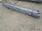 20 New steel pipe fence posts 2 7/8