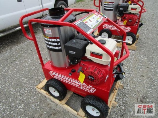 2021 New Easy Clean Magnum 4000 Series Gold Hot Water Pressure Washer, 3.5 GPM / 4000 PSI, Lifan
