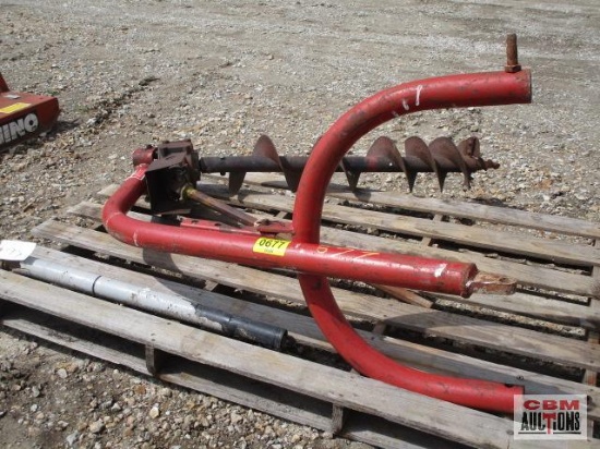 Comer 3pt tractor posthole digger 540 pto with 10" auger bit