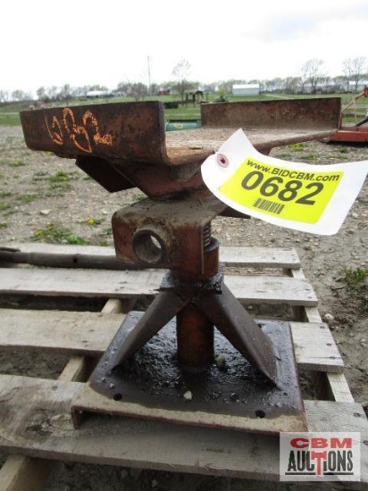 Steel I beam screw jack