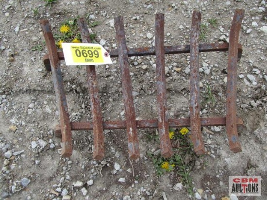 Fire log cradle