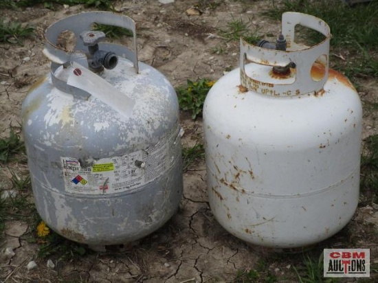 2 - Propane bbq tanks