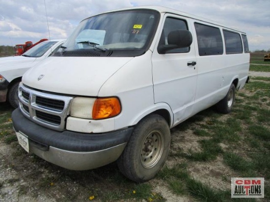 1998 Dodge Ram Wagon Van, VIN # 2B5WB35Z6WK117661