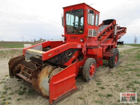 1991 ATHEY 712DS Force Feed loader 396 hrs, John Deere 4039 diesel, new battery, S#722816K Runs &