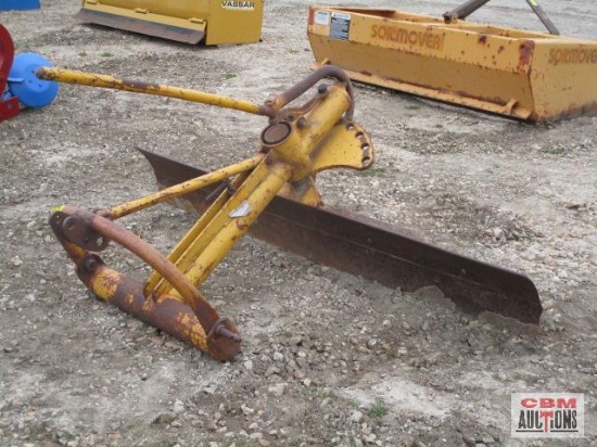 6' Danuser rear blade tractor, 3pt cat 1, M# RW S#3472