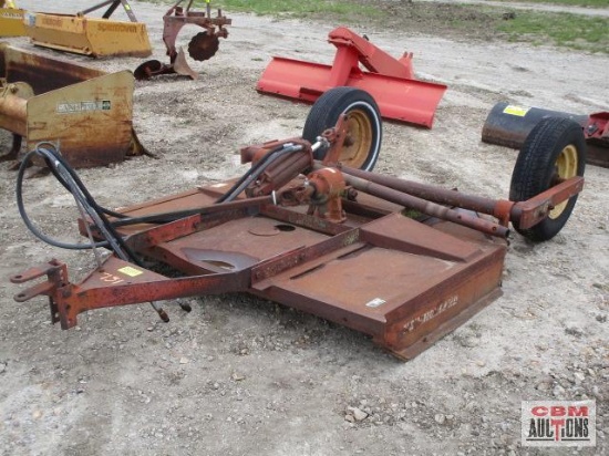 5' New Holland 35 pull type brushhog mower, hydraulic cylinder with hoses, 540 pto, S#7114, pto in