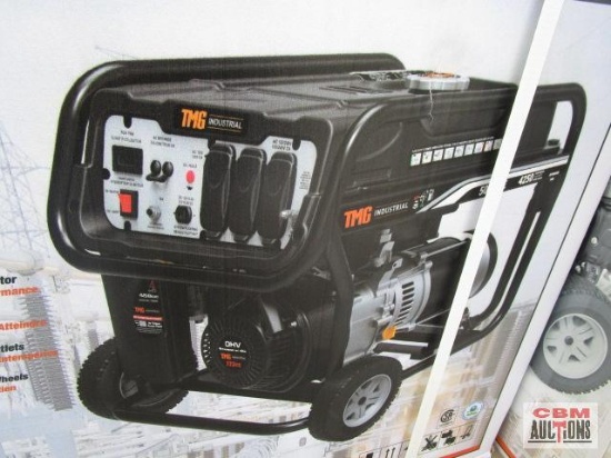 Unused TMG-5000G 5000-Watt Gas Generator ? 120V 20A, 30A, 120/240V 50A 11.5 hours operating time