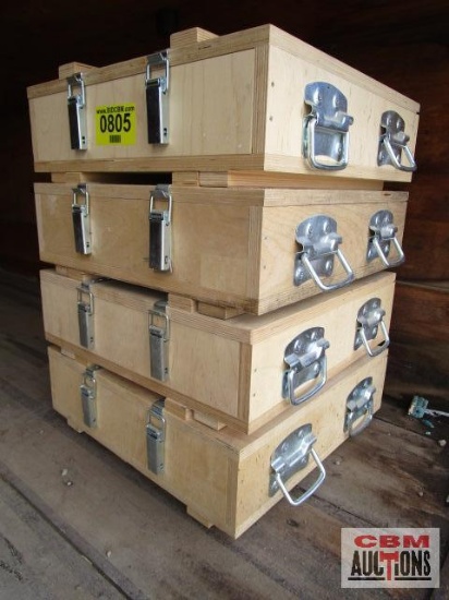 4- Wooden heavy duty shipping crates *B