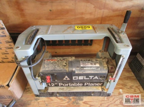 Delta M# 22-540 wood planer 12"x5.9" works *B