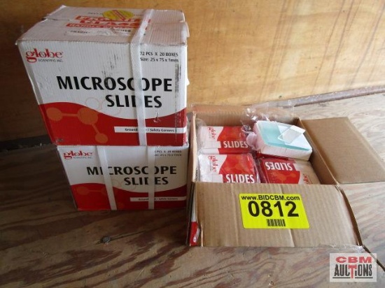 3 - Cases of microscope glass slides *D