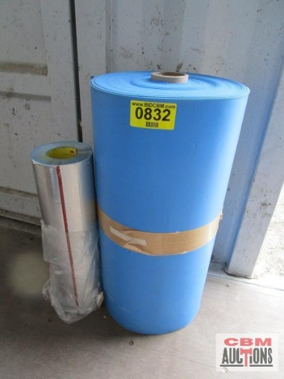 Roll of blue foam mat & 3M Constrained Layer Damper SJ2052 is constructed of a dead soft aluminum