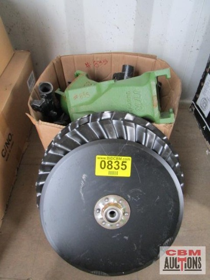 Assorted tillage disks and teeth *D