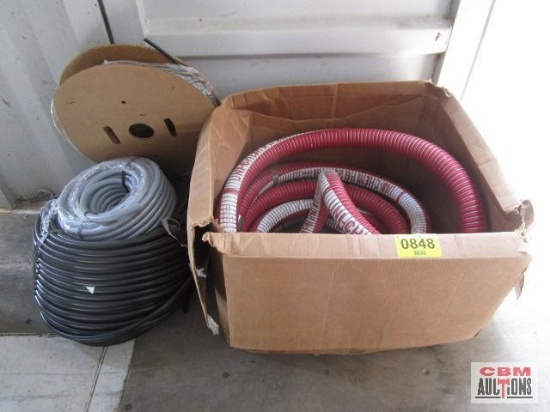 Uni chem hose, 3/8" air hose and 1/2" electric conduct *D