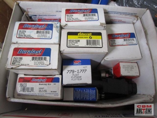 Assorted tie rods, sway bar link, bushings etc *D