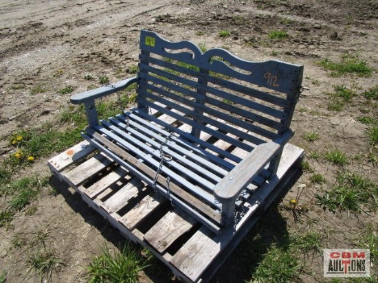 4' Wooden porch swing