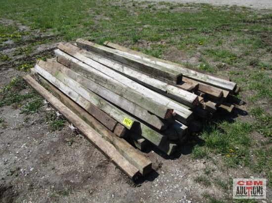 Misc 4"x4" posts 7'-9'