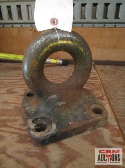 Pintle draw eye D-ring 4 bolt mount